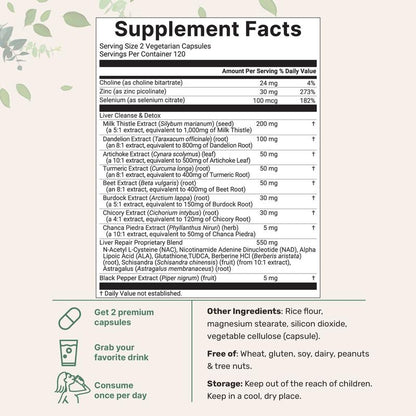20-in-1 Liver Detox & Repair Complex