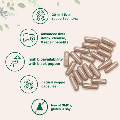 20-in-1 Liver Detox & Repair Complex